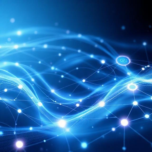 Illustration of key AI terms explained for beginners, featuring icons of machine learning, neural networks, and automation — BranchNova AI glossary.