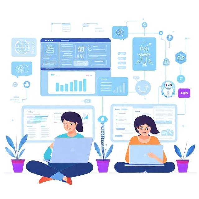 AI tools dashboard for small business automation.