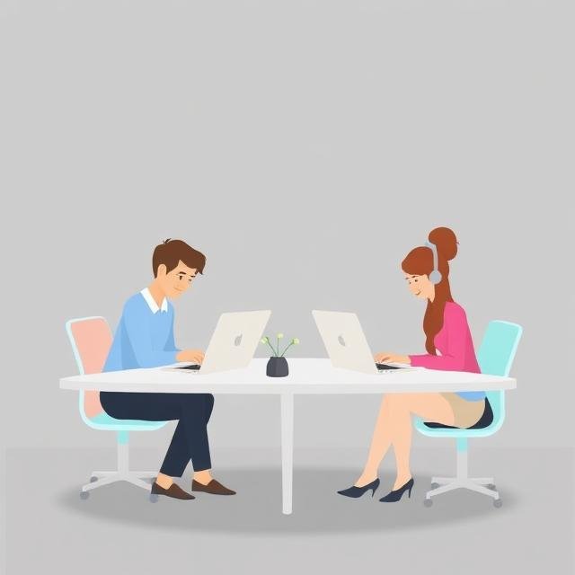 A small business team using AI collaboration tools for teams to work together more efficiently