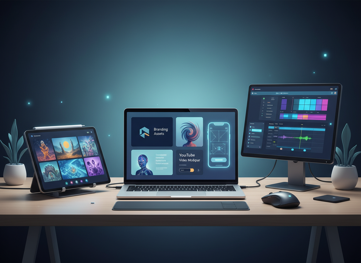 Top AI design tools for creators including branding, video, and UI/UX tools