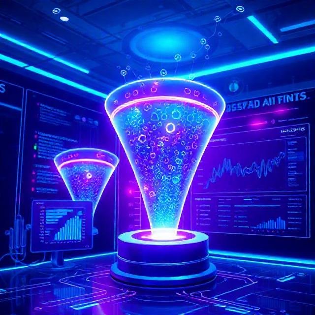 AI tools for lead generation with automated data funnels and digital lead dashboards.