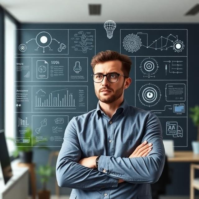 Entrepreneur facing challenges with AI automation tools, illustrating common beginner mistakes in AI workflows