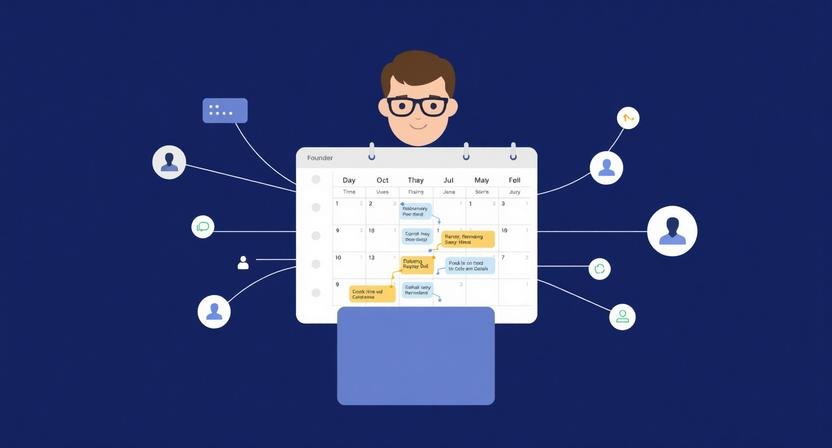 Automate scheduling and reminders using AI workflows to manage meetings, follow-ups, and calendars efficiently