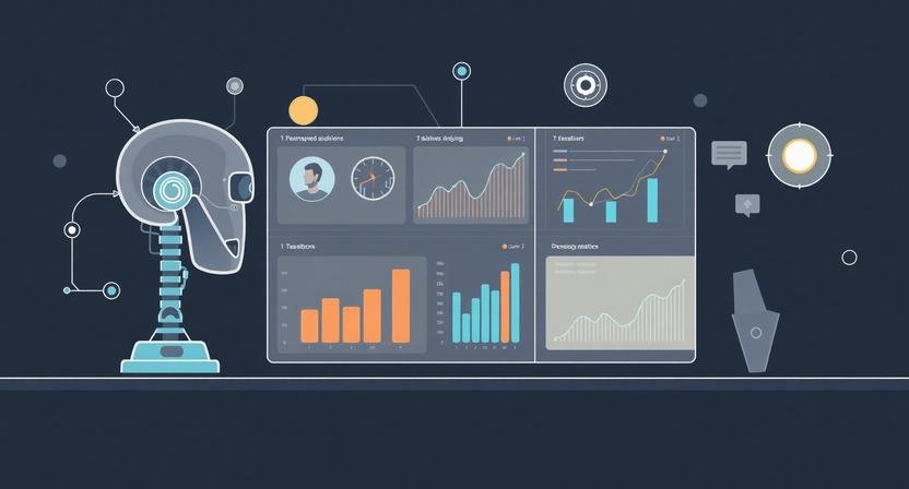 Automating reports and analytics with AI to summarize business data while maintaining human oversight and data accuracy