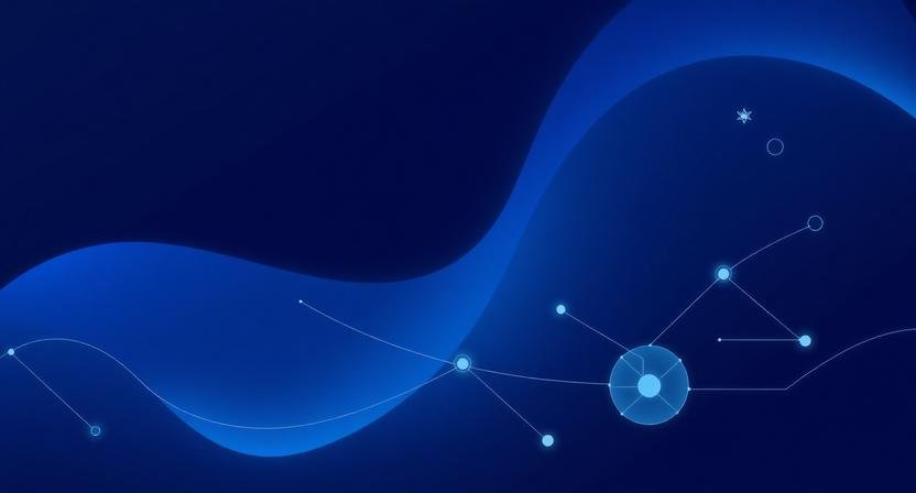 AI-powered offer creation abstract visualization showing structured AI business system flows, conversion pathways, and modern automation design for entrepreneurs and service businesses