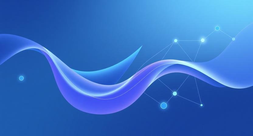 AI tools for high-converting landing pages used to visualize abstract automation systems, conversion flow, and AI-driven marketing optimization.