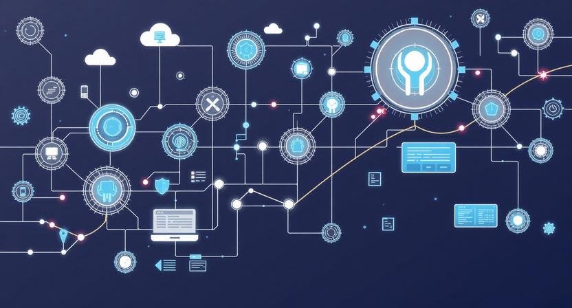 Why AI automation fails at scale: business workflow systems showing AI process optimization and operational improvements