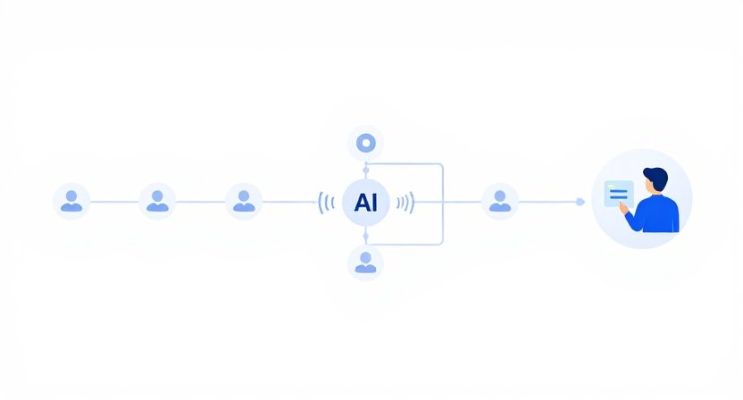 Building an AI lead qualification workflow with automated lead review and human decision points
