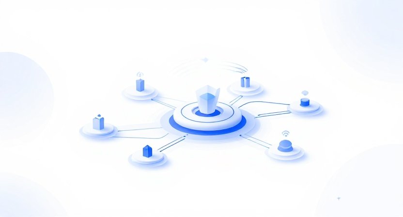 Designing AI sales workflows around buyer intent through abstract connected paths representing customer signals and sales decisions.